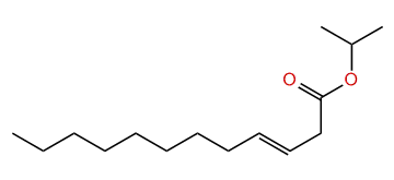 Isopropyl (E)-3-dodecenoate